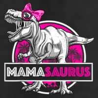 Mamasaurus TRex Matching Funny Mother Saurus Dinosaur Golf Towel