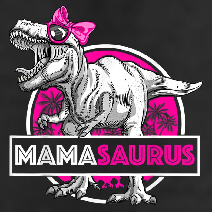 Mamasaurus TRex Matching Funny Mother Saurus Dinosaur Golf Towel