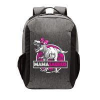 Mamasaurus TRex Matching Funny Mother Saurus Dinosaur Vector Backpack