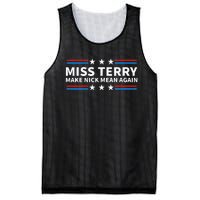 Miss Terry Make Nick Mean Again Funny Alabama Mesh Reversible Basketball Jersey Tank