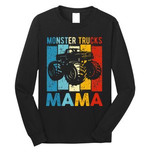 Monster Truck Monster Truck Mama Girl Mom Long Sleeve Shirt