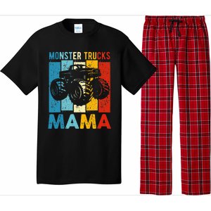 Monster Truck Monster Truck Mama Girl Mom Pajama Set