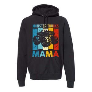 Monster Truck Monster Truck Mama Girl Mom Premium Hoodie