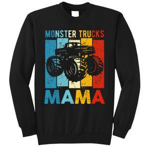 Monster Truck Monster Truck Mama Girl Mom Tall Sweatshirt