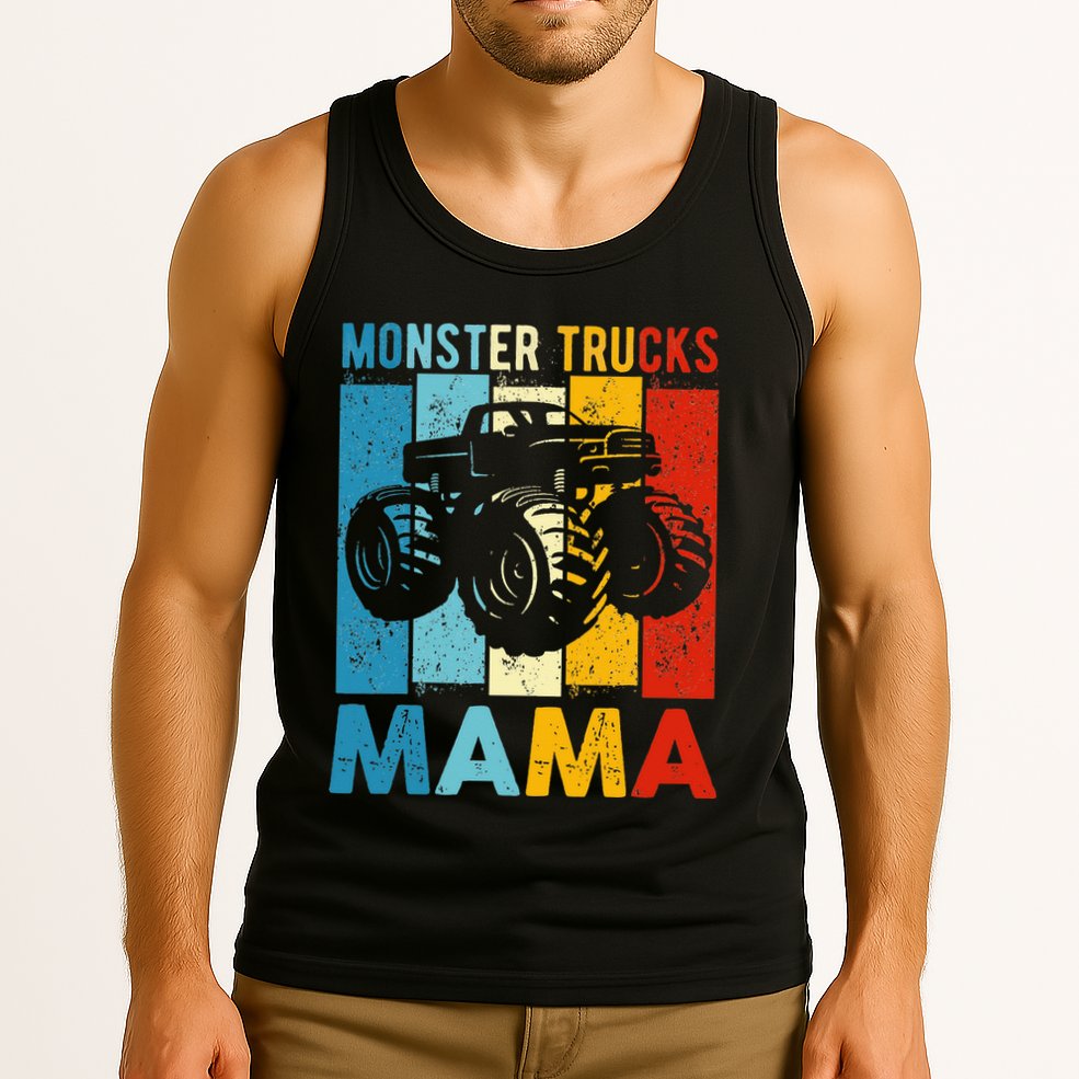 Monster Truck Monster Truck Mama Girl Mom Tank Top
