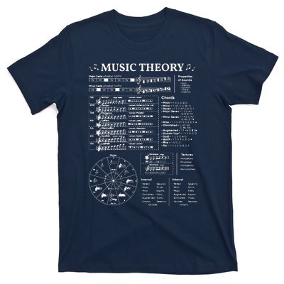 Music Theory Musician Music Teacher EDM School T-Shirt