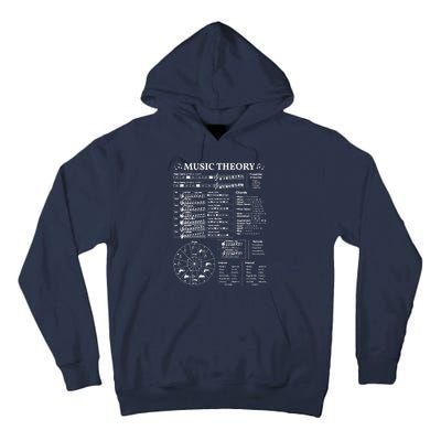 Music Theory Musician Music Teacher EDM School Tall Hoodie