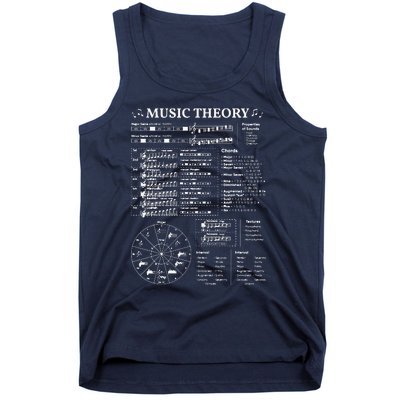 Music Theory Musician Music Teacher EDM School Tank Top