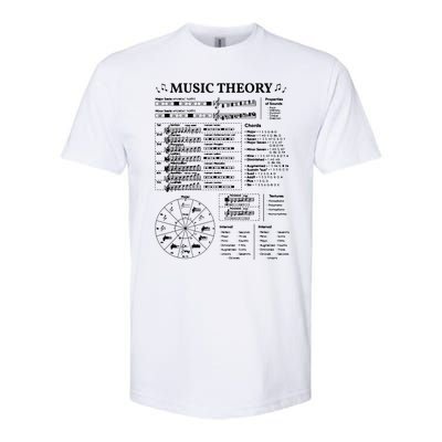 Music Theory Musician Music Teacher EDM School Softstyle CVC T-Shirt