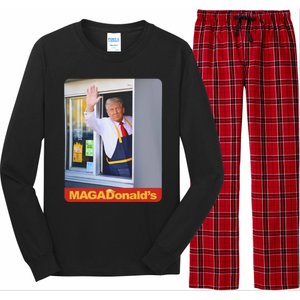 Magadonalds Trump Mcdonalds Long Sleeve Pajama Set