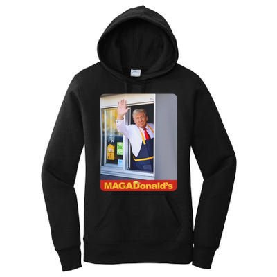 Magadonalds Trump Mcdonalds Women's Pullover Hoodie