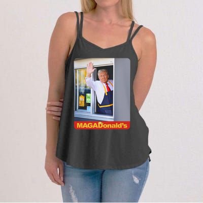 Magadonalds Trump Mcdonalds Women's Strappy Tank