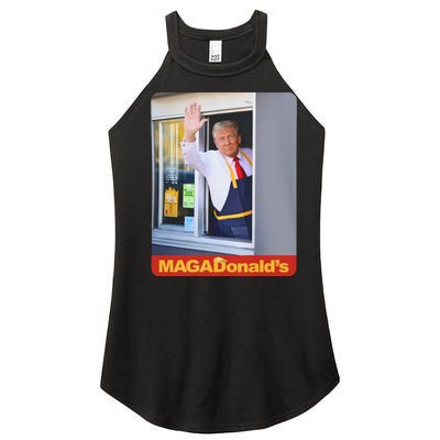 Magadonalds Trump Mcdonalds Women's Perfect Tri Rocker Tank