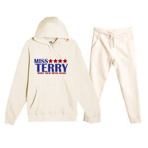 Miss Terry Make Nick Mean Again Premium Hooded Sweatsuit Set