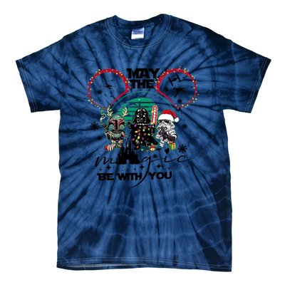 May The Magic Be With You Christmas Tie-Dye T-Shirt