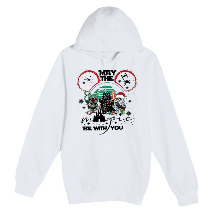 May The Magic Be With You Christmas Premium Pullover Hoodie