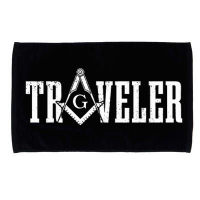 Mason Traveler Masonic Square And Compass Microfiber Hand Towel