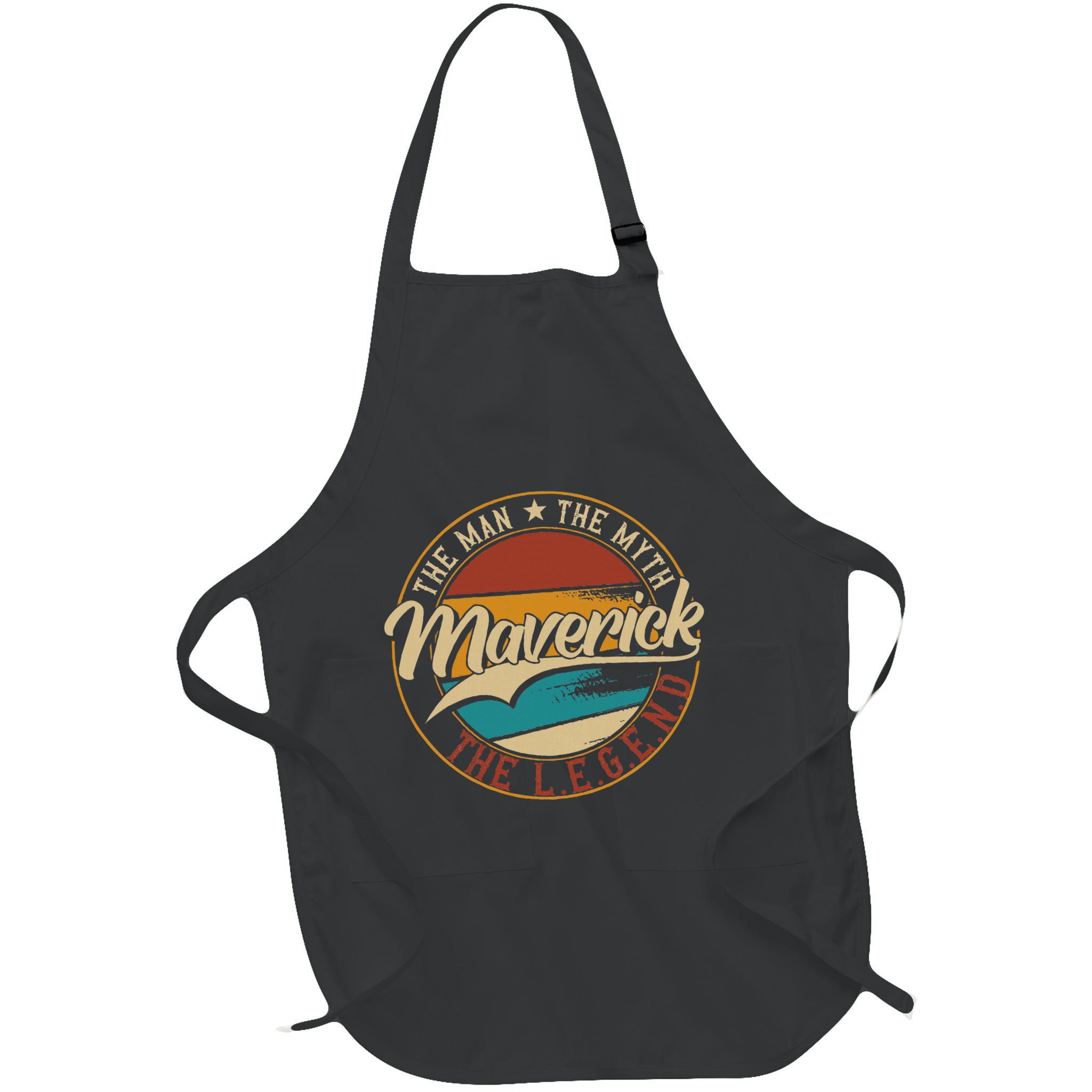 Maverick The Man The Myth The Legend Apron