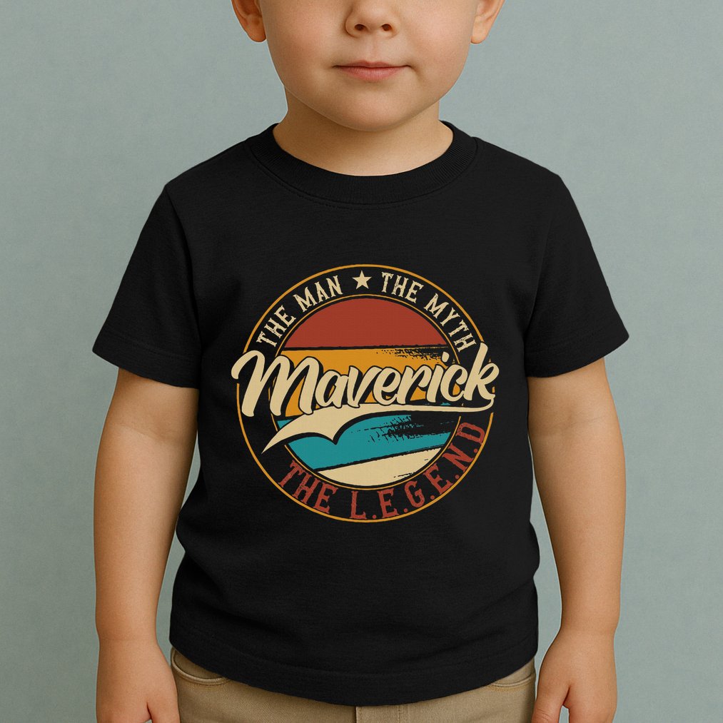 Maverick The Man The Myth The Legend Toddler T-Shirt