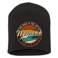 Maverick The Man The Myth The Legend Short Acrylic Beanie