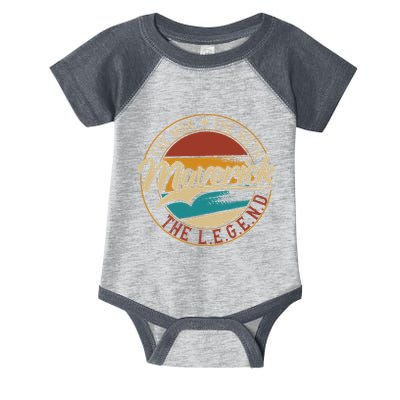 Maverick The Man The Myth The Legend Infant Baby Jersey Bodysuit
