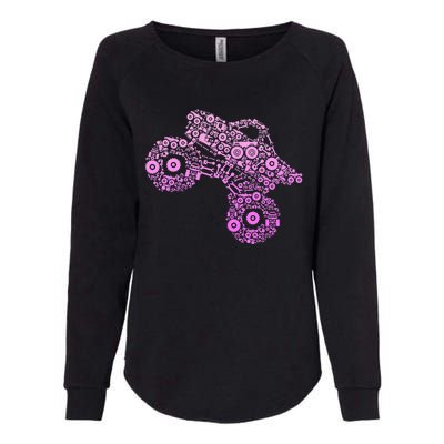 Monster Truck Womens California Wash Sweatshirt