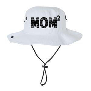 Mom2 Two Mothers Day Best Mom Mother Of 2 Legacy Cool Fit Booney Bucket Hat