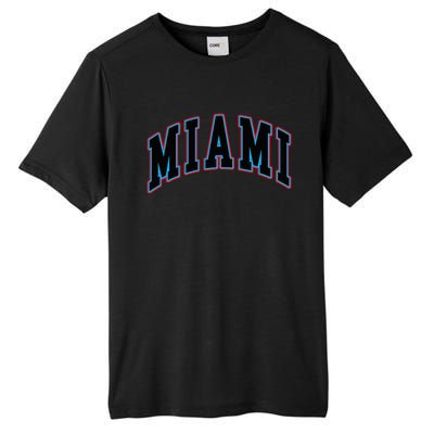 Miami Text Tall Fusion ChromaSoft Performance T-Shirt