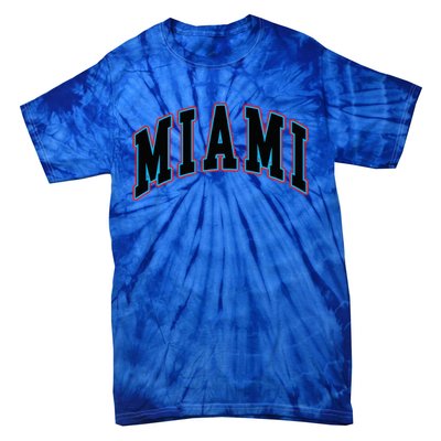 Miami Text Tie-Dye T-Shirt