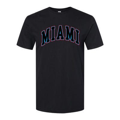 Miami Text Softstyle CVC T-Shirt