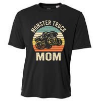 Monster Truck Mom Retro Vintage Monster Truck Cooling Performance Crew T-Shirt