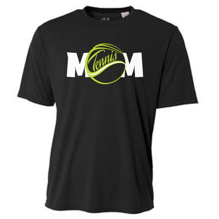 Mother Tennis Mom Funny Tennis Cooling Performance Crew T-Shirt