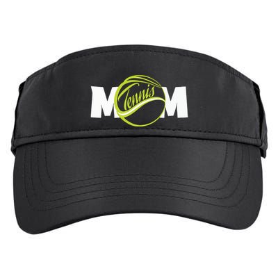 Mother Tennis Mom Funny Tennis Adult Drive Performance Visor