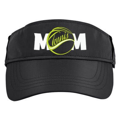 Mother Tennis Mom Funny Tennis Adult Drive Performance Visor