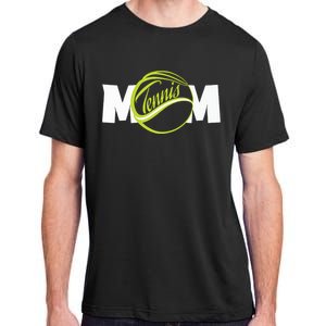 Mother Tennis Mom Funny Tennis Adult ChromaSoft Performance T-Shirt