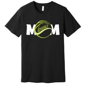 Mother Tennis Mom Funny Tennis Premium T-Shirt