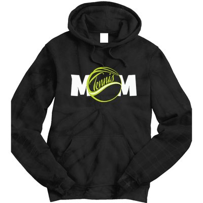 Mother Tennis Mom Funny Tennis Tie Dye Hoodie