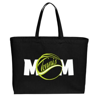 Mother Tennis Mom Funny Tennis Cotton Canvas Jumbo Tote