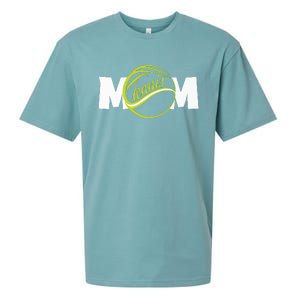 Mother Tennis Mom Funny Tennis Sueded Cloud Jersey T-Shirt