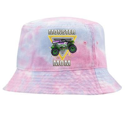 Monster Truck Mom Mothers Day Monster Truck Are My Jam Tie-Dyed Bucket Hat