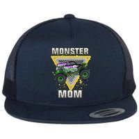 Monster Truck Mom Mothers Day Monster Truck Are My Jam Flat Bill Trucker Hat