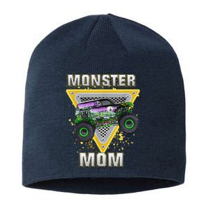 Monster Truck Mom Mothers Day Monster Truck Are My Jam Sustainable Beanie