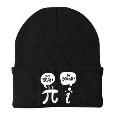 Math Teacher Math Student Be Real Get Rational Knit Cap Winter Beanie