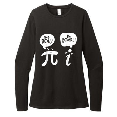 Math Teacher Math Student Be Real Get Rational Womens CVC Long Sleeve Shirt