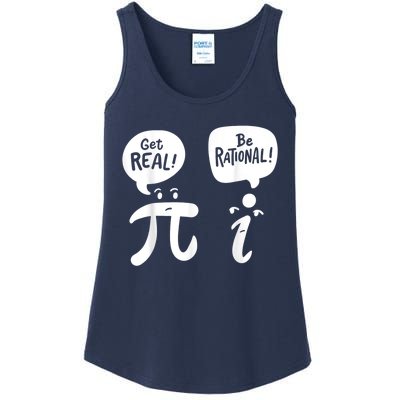 Math Teacher Math Student Be Real Get Rational Ladies Essential Tank