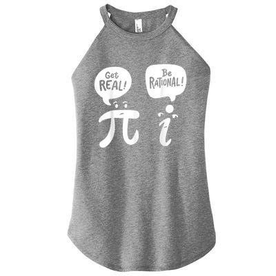 Math Teacher Math Student Be Real Get Rational Women's Perfect Tri Rocker Tank