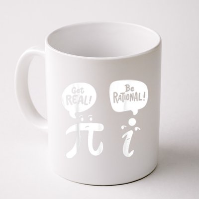 Math Teacher Math Student Be Real Get Rational Coffee Mug