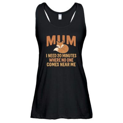 Mum Time-Out Ladies Essential Flowy Tank
