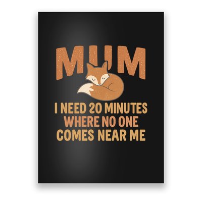 Mum Time-Out Poster