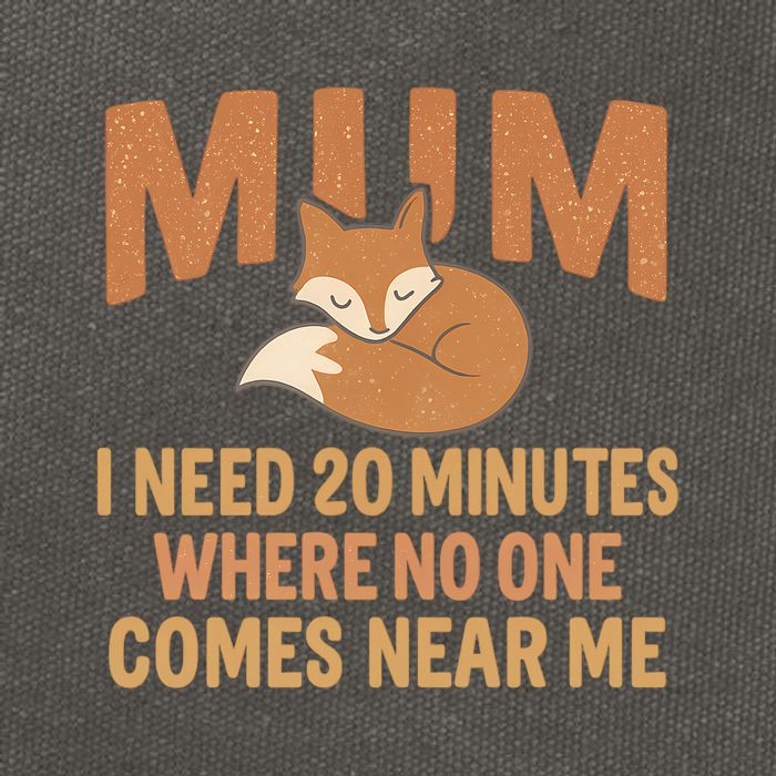 Mum Time-Out Cotton Canvas Backpack
